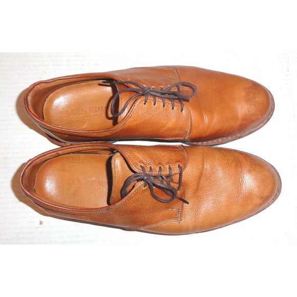 Allen Edmonds Wanderer Men\'s Comfort Leather Plain Toe Blucher Shoes Size: 10 D main image 7